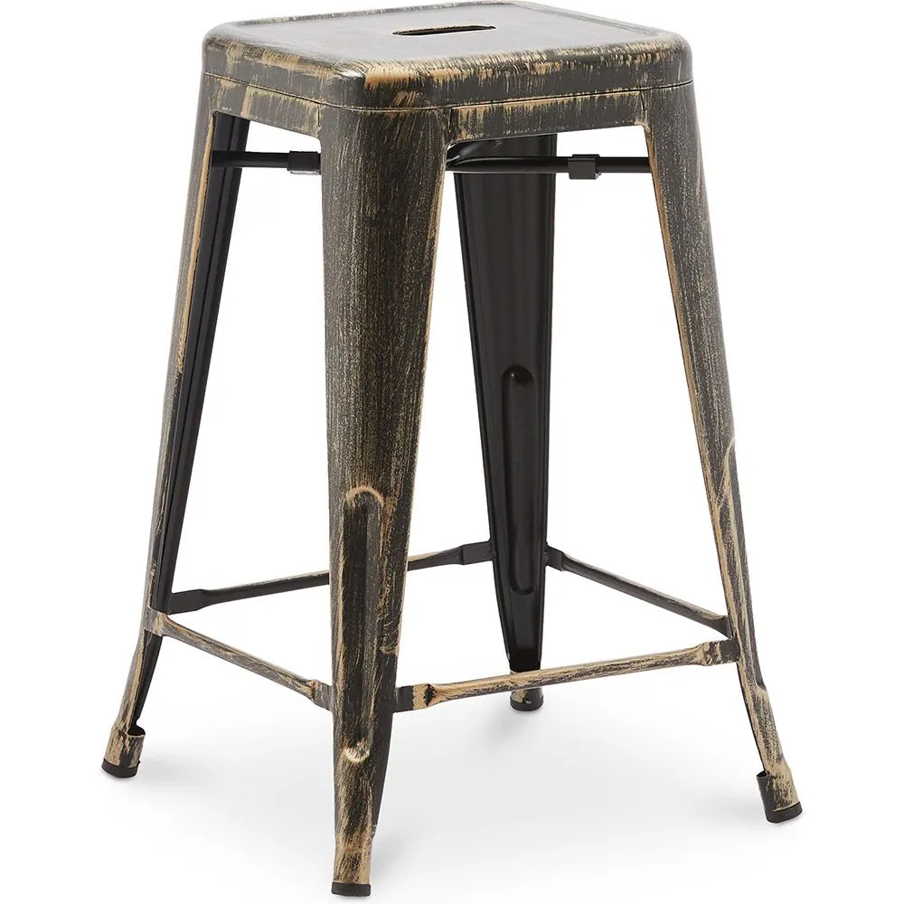 Sgabello da bar - Design industriale - 60cm - Nuova edizione - Stylix image 8