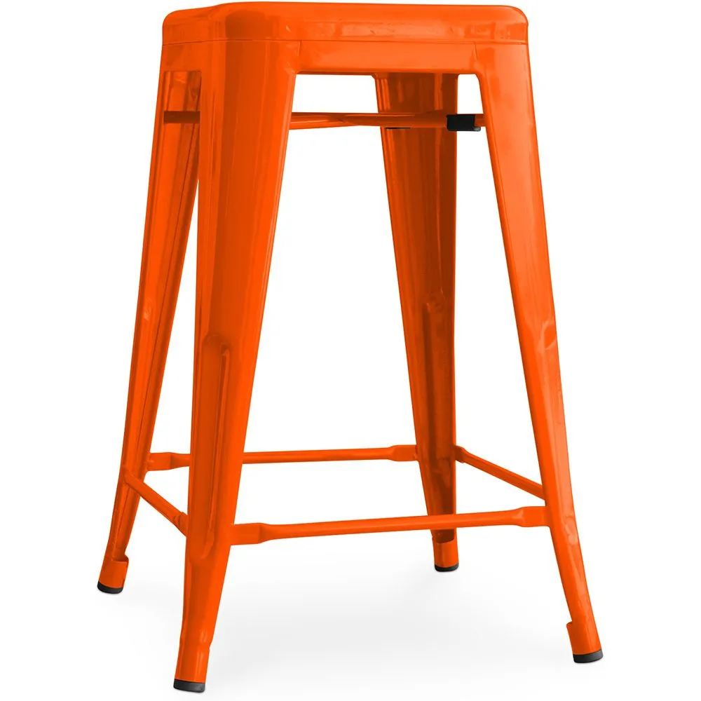 Sgabello da bar - Design industriale - 60cm - Nuova edizione - Stylix image 8