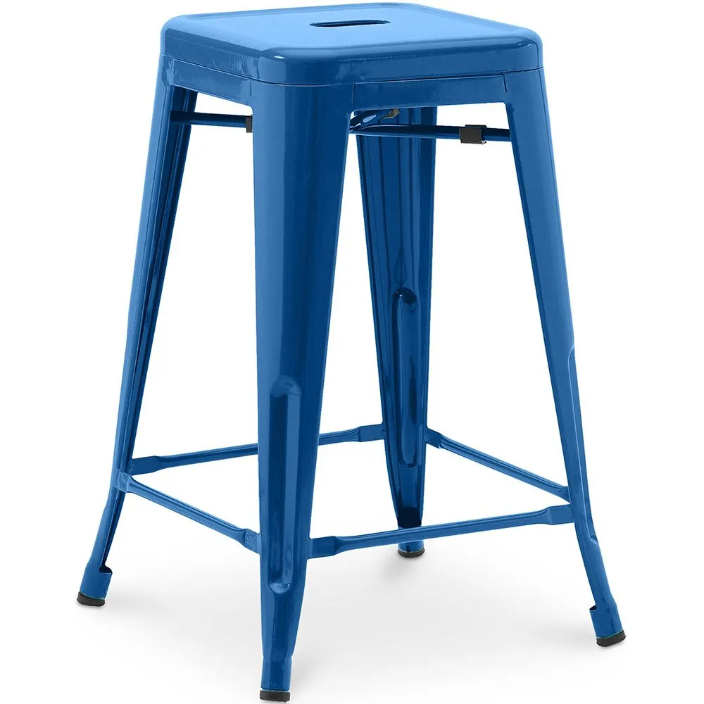 Sgabello da bar - Design industriale - 60cm - Nuova edizione - Stylix image 8