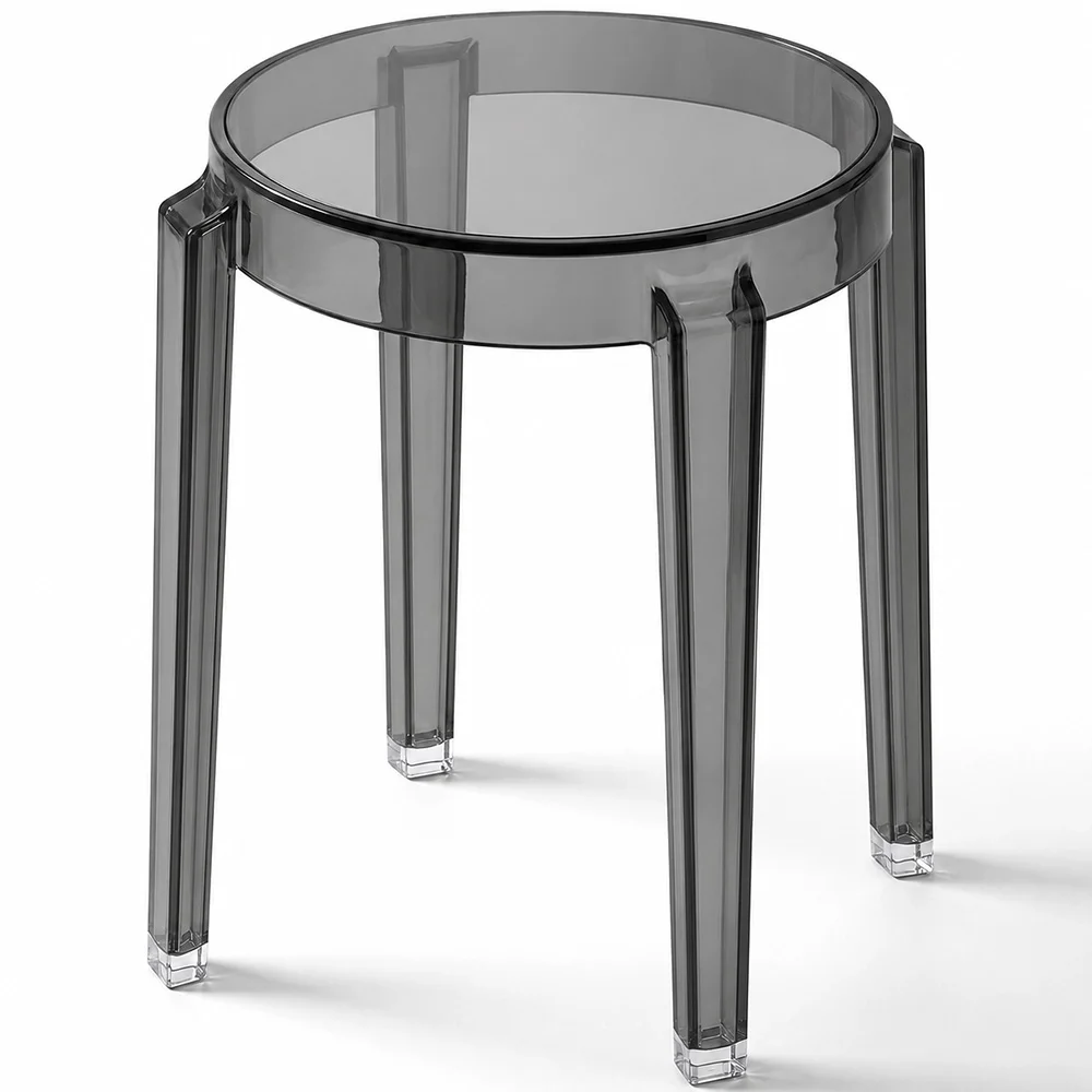 Sgabello Basso Trasparente - 47cm - Arthur image 8