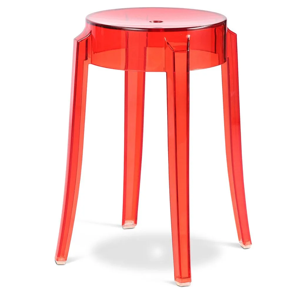 Sgabello da bar di design trasparente - 47cm - Victoria Queen image 8