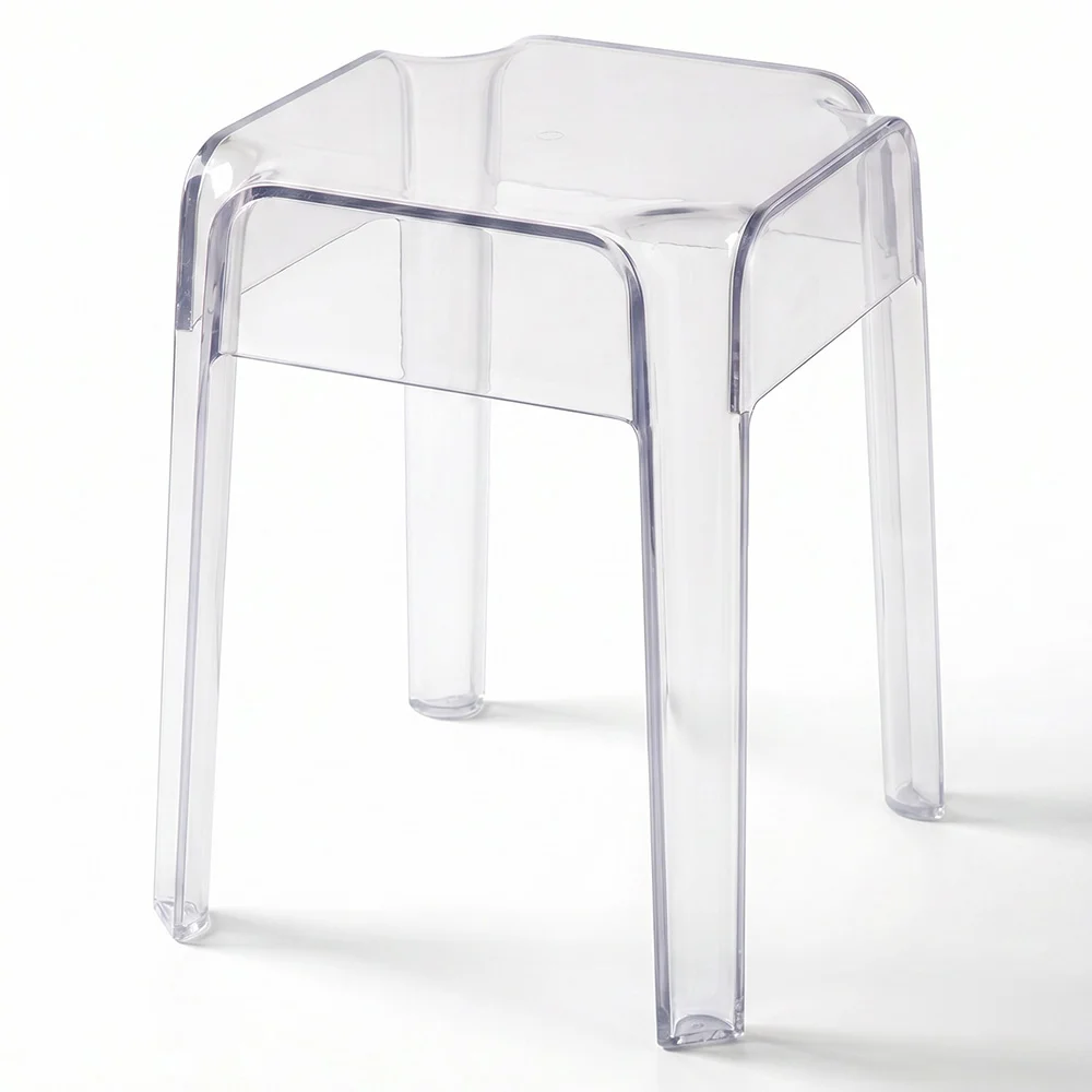 Sgabello Basso Trasparente - 47cm - Victoria Queen image 8