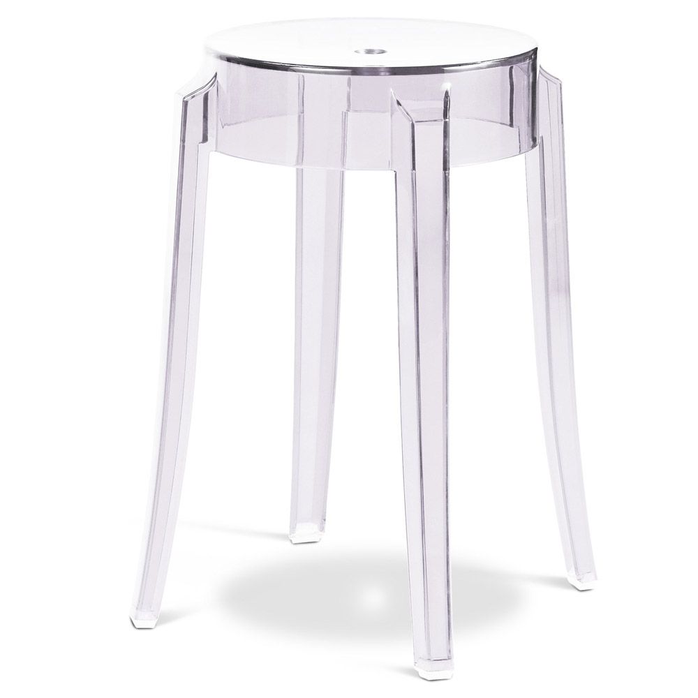 Sgabello da bar di design trasparente - 47cm - Victoria Queen image 8