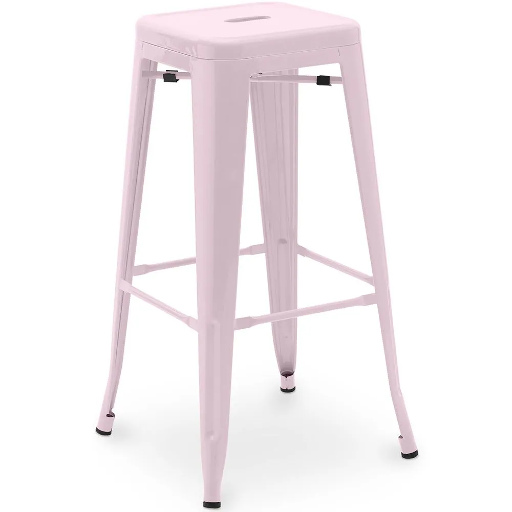 Sgabello da bar – Stile industriale – Acciaio – 76 cm – Stylix image 8