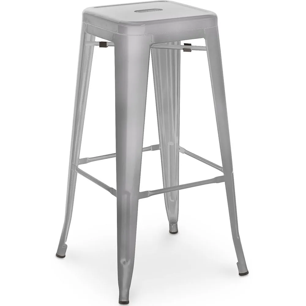 Sgabello da bar - Design industriale - 76cm - Nuova edizione - Stylix image 8