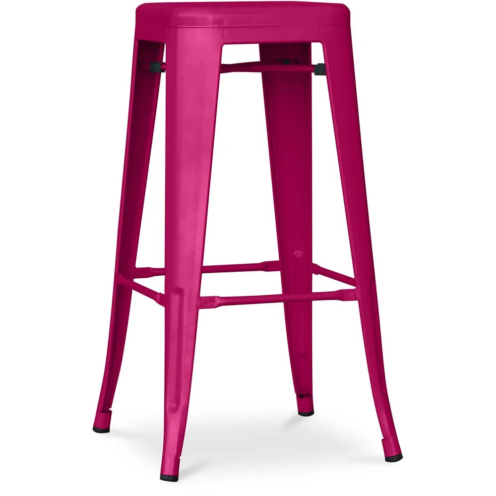 Sgabello da bar - Design industriale - 76cm - Nuova edizione - Stylix image 8