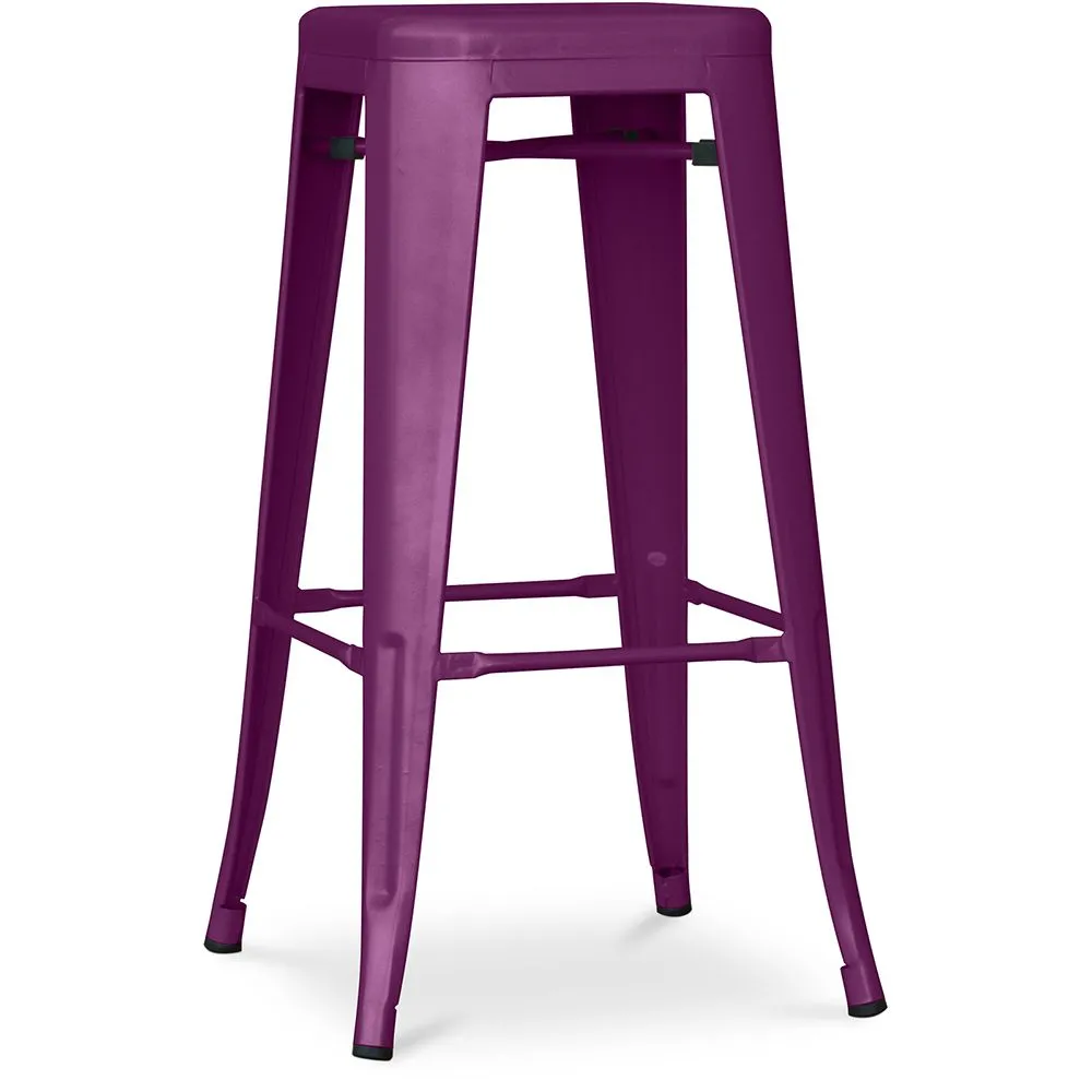 Sgabello da bar - Design industriale - 76cm - Nuova edizione - Stylix image 8