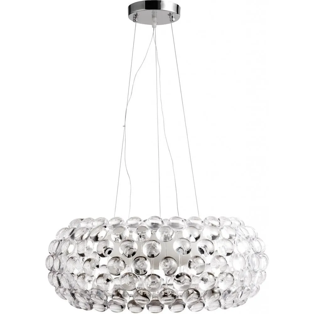 Lampadario - Lampada a Sospensione Sfere di Cristallo - 50cm - Savoni image 8