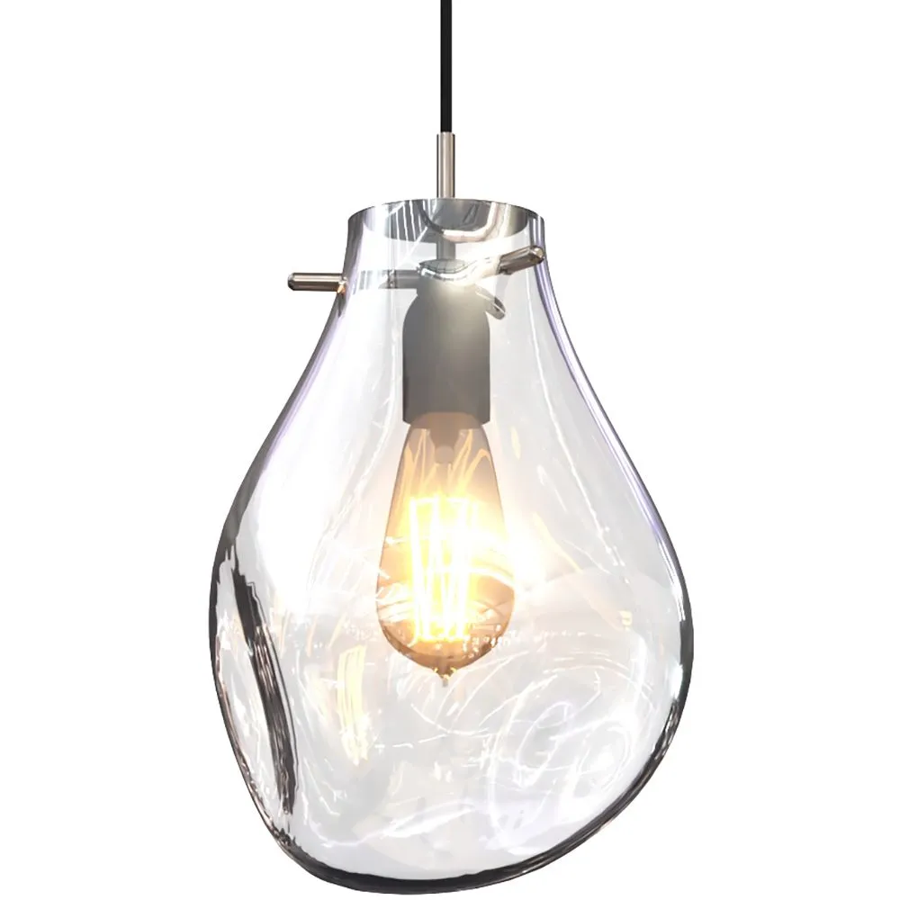 Lampada da soffitto in vetro - Lampada a sospensione - Vera image 8