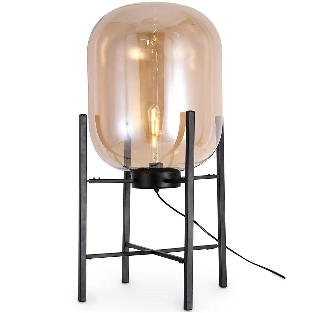 Lampada da Terra - Lampada da Salotto - Grande - Grau image 8