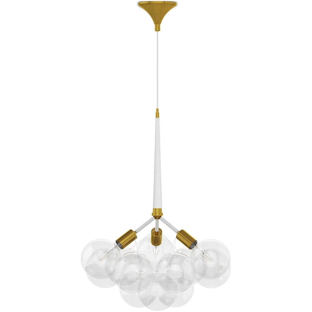 Lampada da soffitto con sfere di vetro - Lampada a sospensione - Glaub image 8