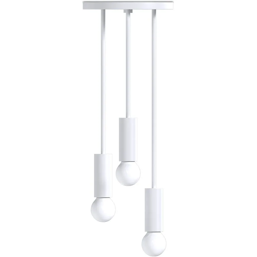 Lampada da soffitto - Lampada a sospensione - 3 bracci - Troy image 8