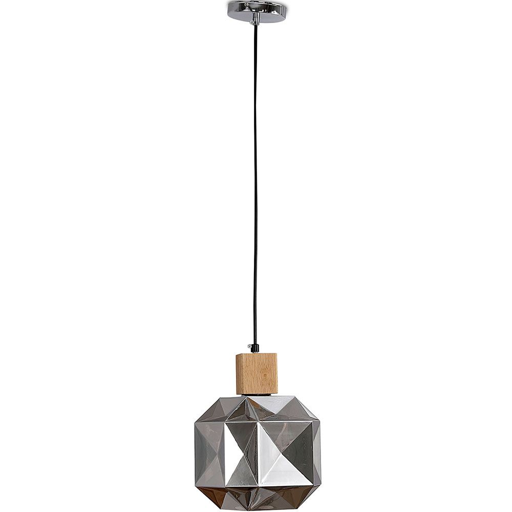 Lampada a Soffitto in Legno e Vetro - Lampada a Sospensione - Bumba image 8