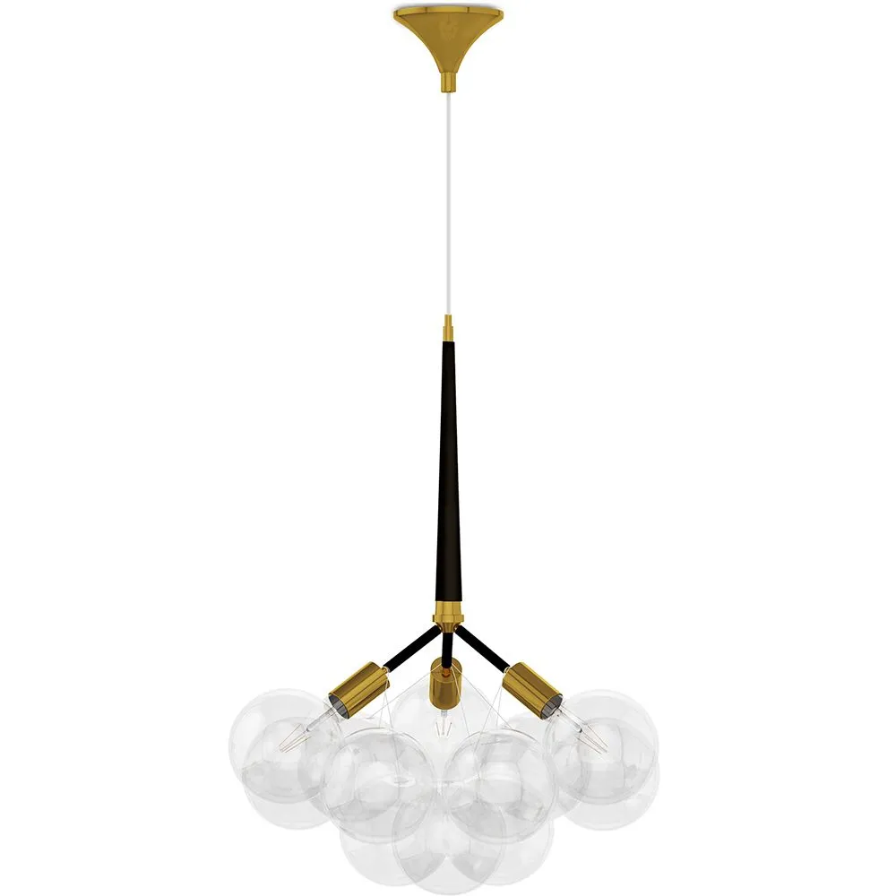 Lampada da soffitto con sfere di vetro - Lampada a sospensione - Glaub image 8