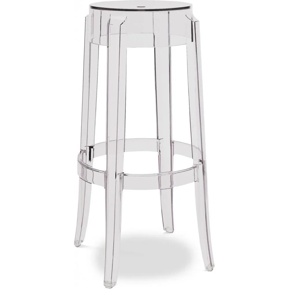 Sgabello di design trasparente - 75 cm - Victoria Queen image 8
