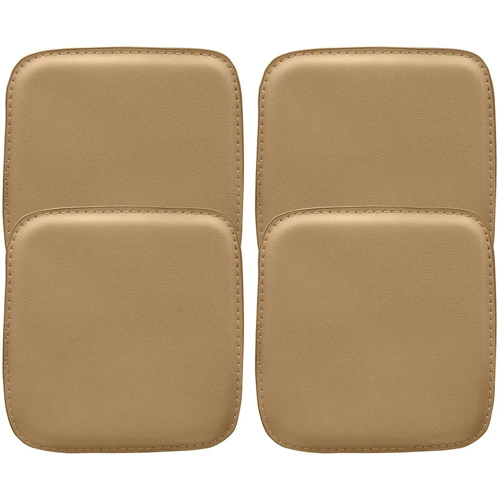 Confezione da 4 Cuscini Magnetici per Sedia con Seduta Quadrata – Ecopelle – Stylix image 8