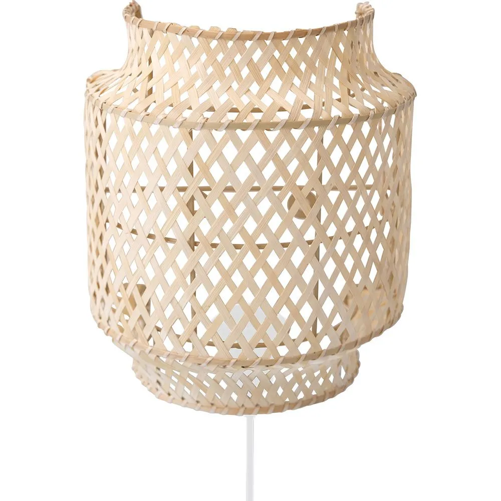 Lampada da Parete - stile Boho Bali in Bambù - Hya image 8