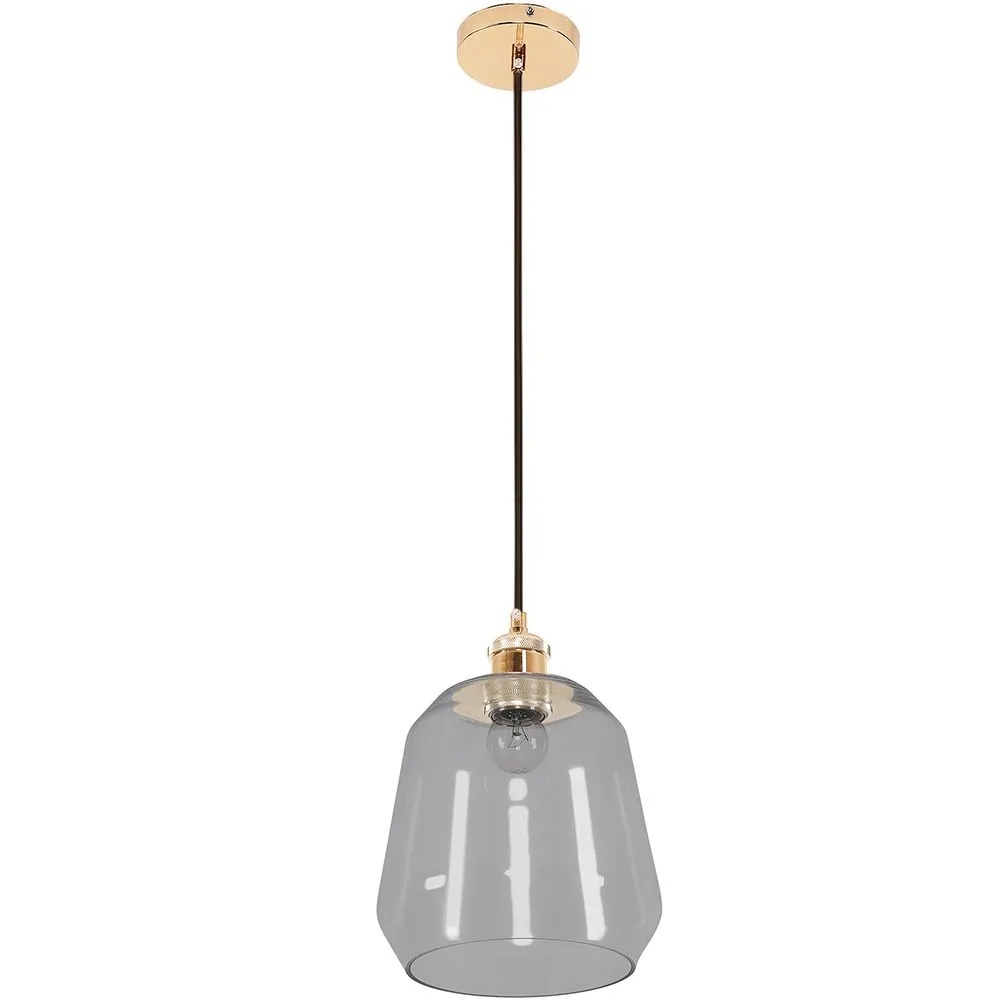 Lampada da soffitto - Lampada a sospensione - Vetro e metallo - Amaia image 8
