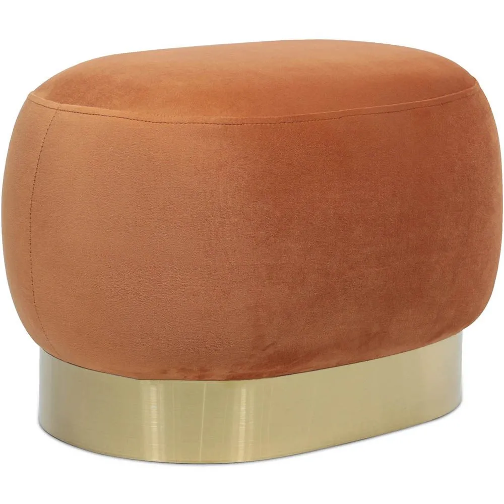 Pouf Sgabello - Velluto e Metallo - Luxe image 8