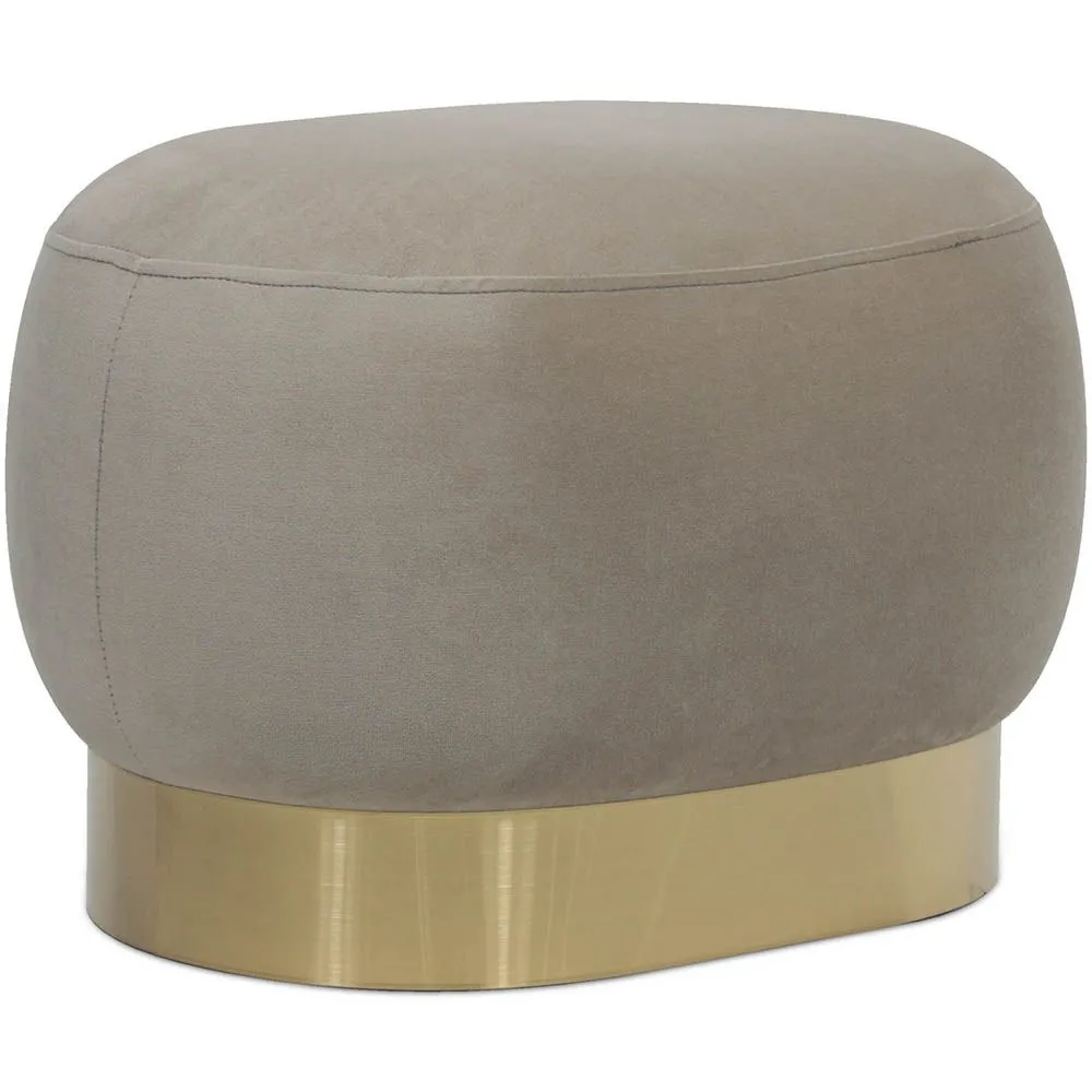 Pouf Sgabello - Velluto e Metallo - Luxe image 8
