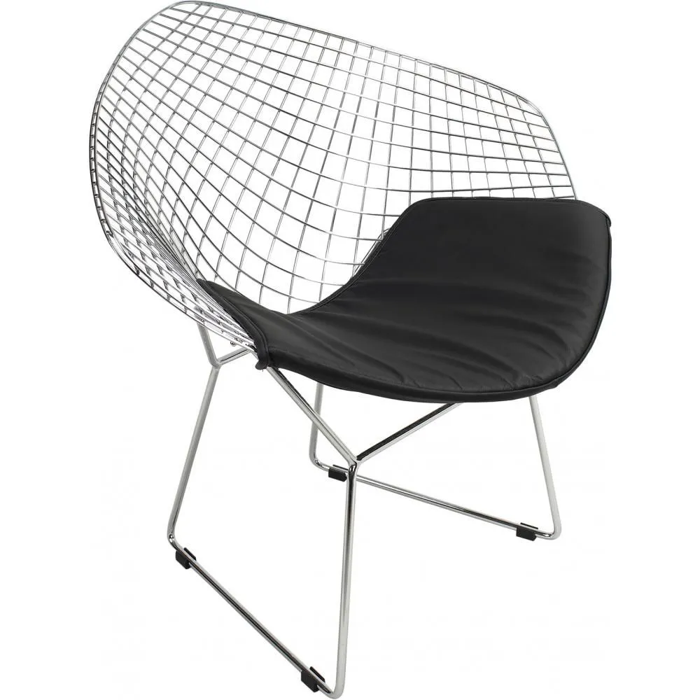 Sedia da salotto - Sedia di design in acciaio - Berty image 8