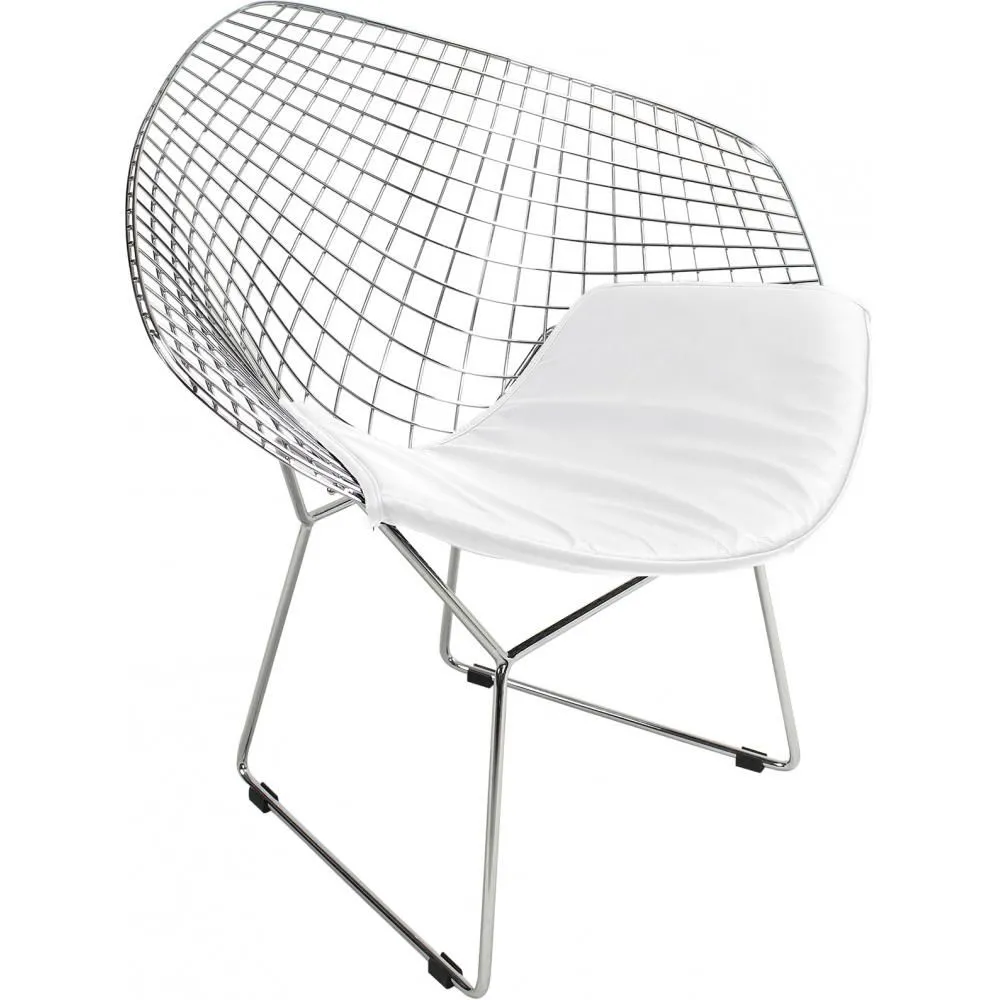Sedia da salotto - Sedia di design in acciaio - Berty image 8