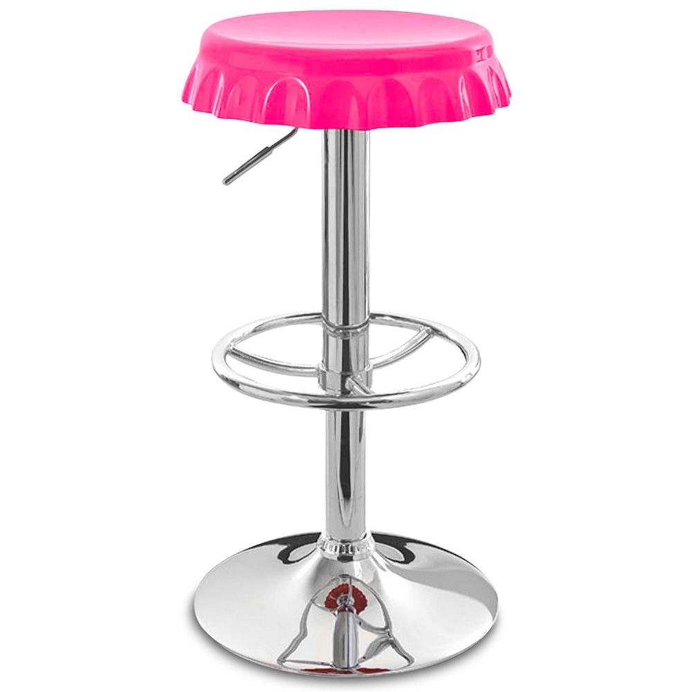 Sgabello girevole da bar - Design in metallo - Bottle image 8
