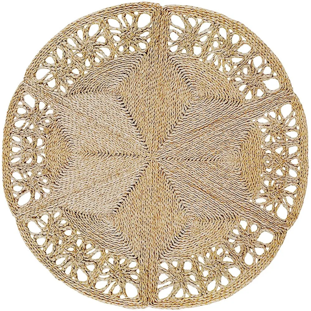 Tappeto rotondo in iuta - Boho Bali - 150 CM - Bilú image 8