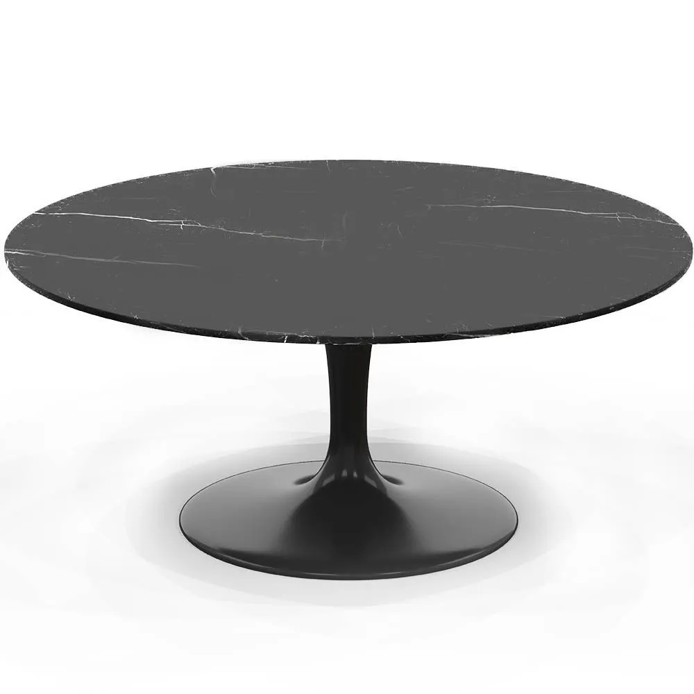 Tavolo da pranzo rotondo in marmo - 90cm - Tuli image 8