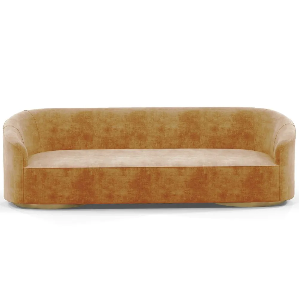 Divano 4/5 posti - Rivestimento in velluto - Herina image 8