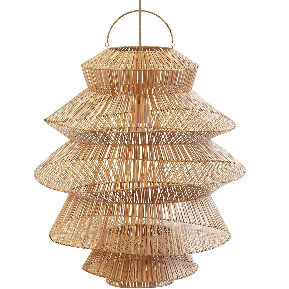 Lampada a sospensione in rattan - Boho Bali - Ferta image 8