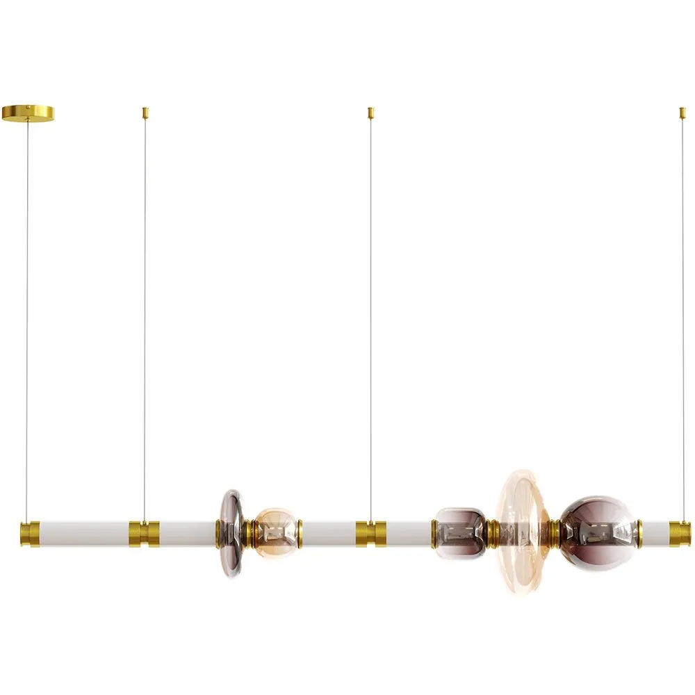 Lampadario a sospensione in cristallo - LED - Singlen 120 CM image 8