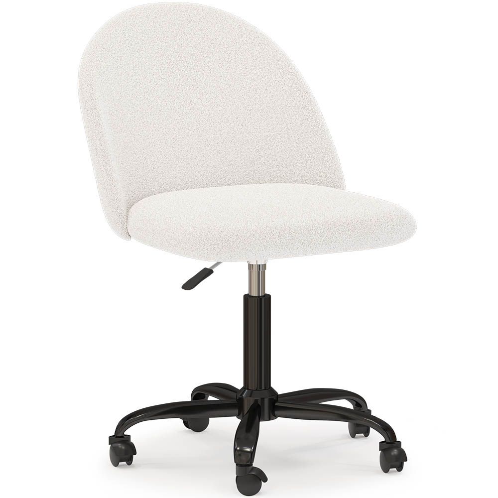 Sedia da Ufficio Imbottita - Bouclé - Evelyne image 8