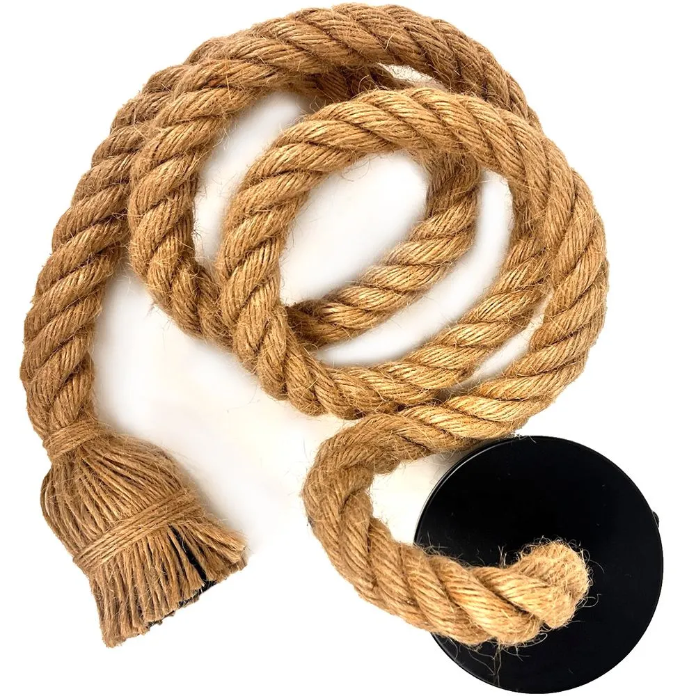 Cavo in Corda per Lampada a Sospensione - Stile Boho Industriale - Bamba image 8