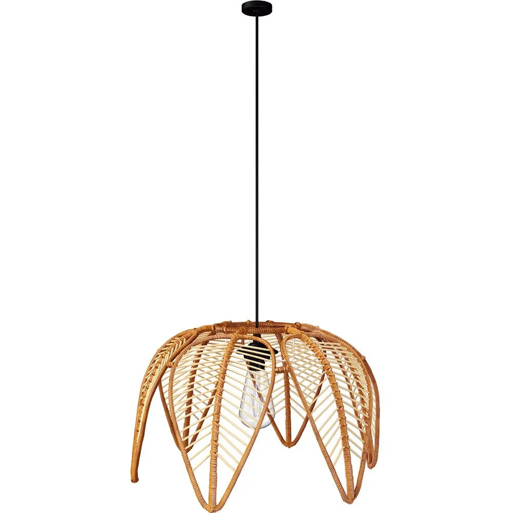 Lampada da Soffitto in Rattan - Stile Boho Bali - Cardenia image 8