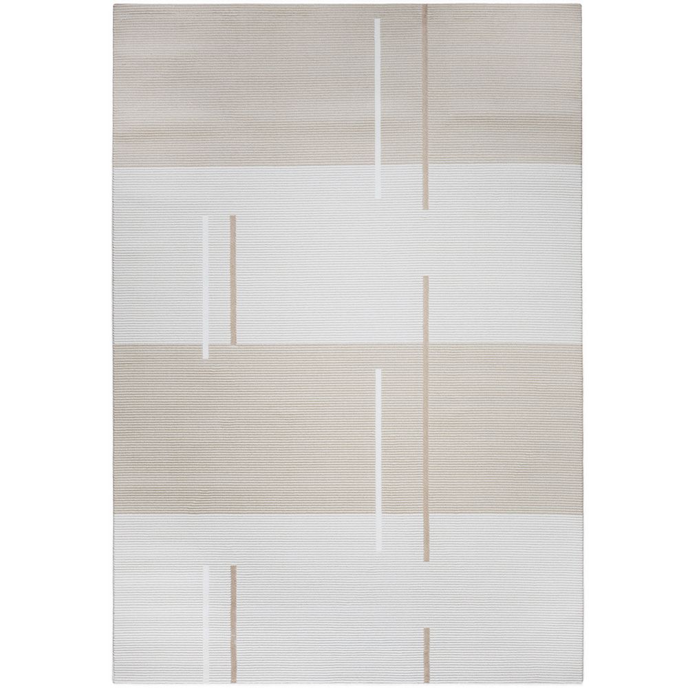 Grande Tappeto dal Design Contemporaneo e Moderno - Beige (290x200 cm) - Fune image 8