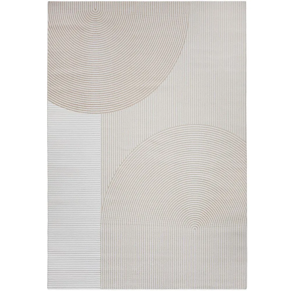 Grande Tappeto dal Design Contemporaneo e Moderno - Beige (290x200 cm) - Ryng image 8