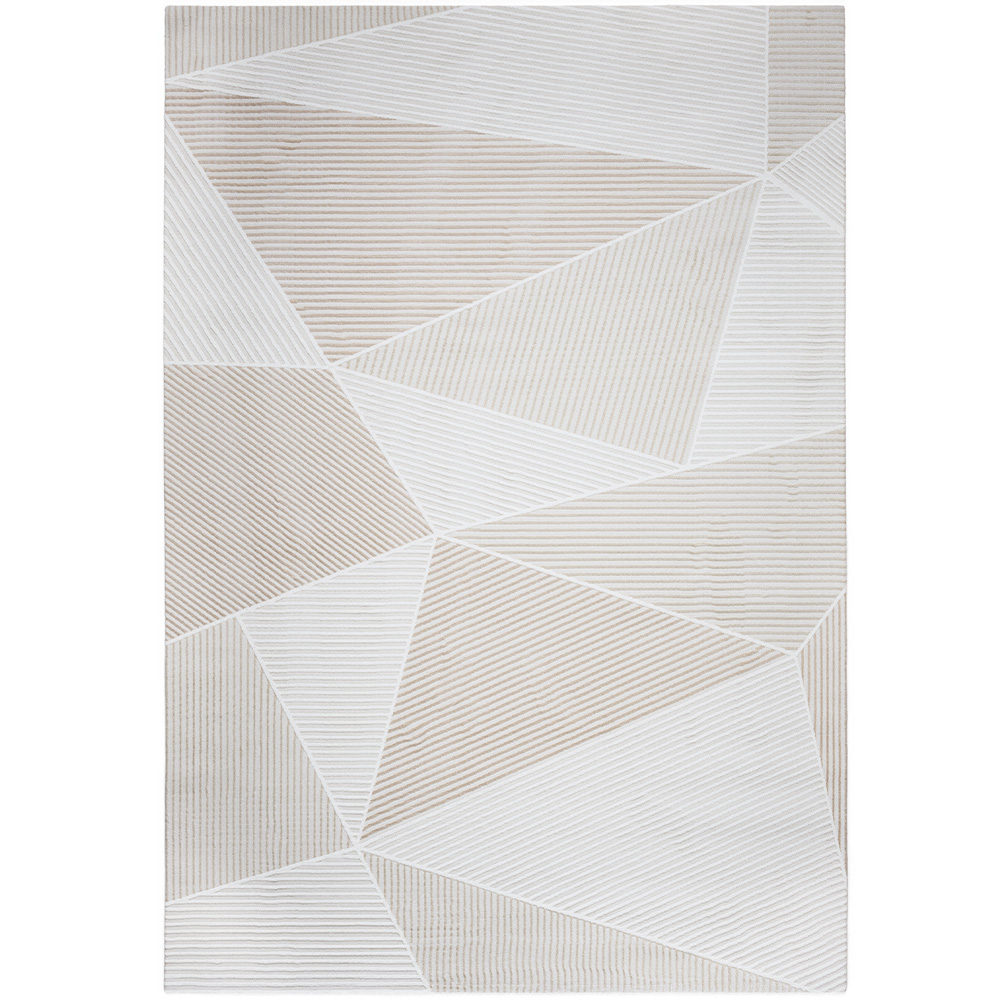 Grande Tappeto dal Design Contemporaneo e Moderno - Beige (290x200 cm) - Cerna image 8