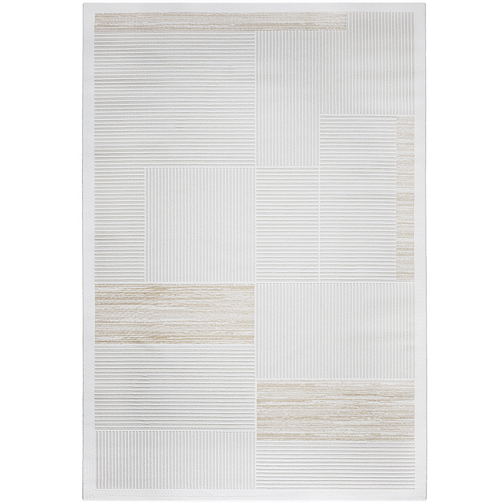 Grande Tappeto dal Design Contemporaneo e Moderno - Beige (290x200 cm) - Pestra image 8