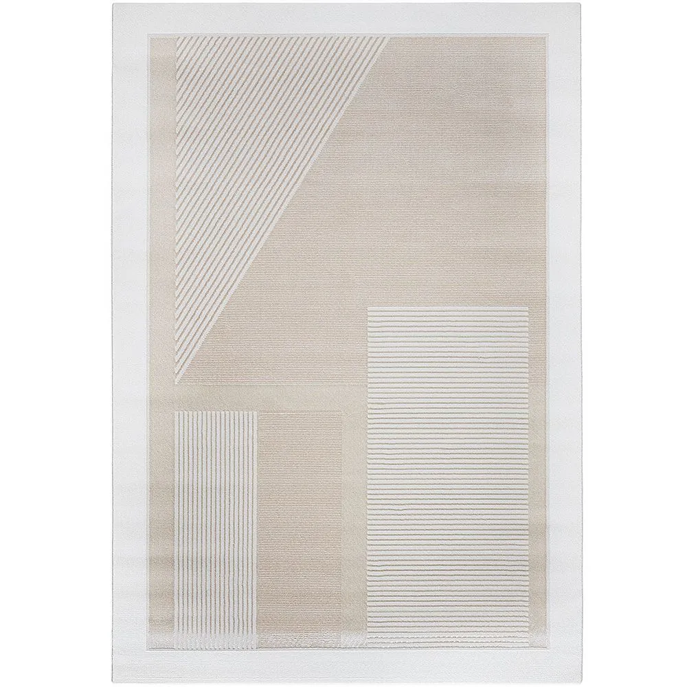 Grande Tappeto dal Design Contemporaneo e Moderno - Beige (290x200 cm) - Terna image 8