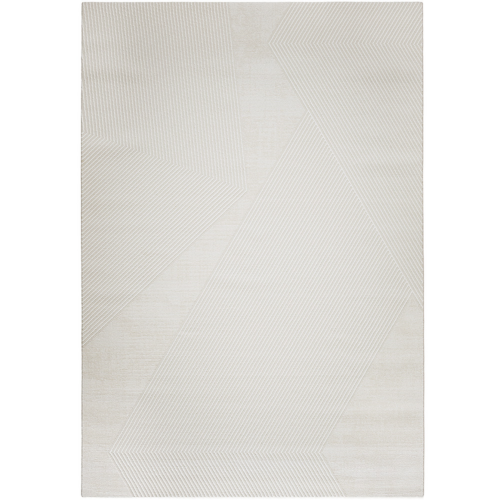 Grande Tappeto dal Design Contemporaneo e Moderno - Beige (290x200 cm) - Rivola image 8