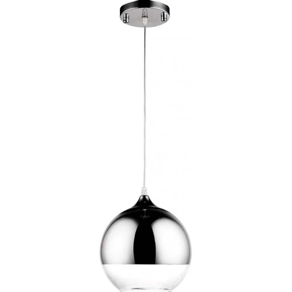 Lampada a sospensione a sfera - Lampada a sospensione in metallo cromato - Speculum image 8