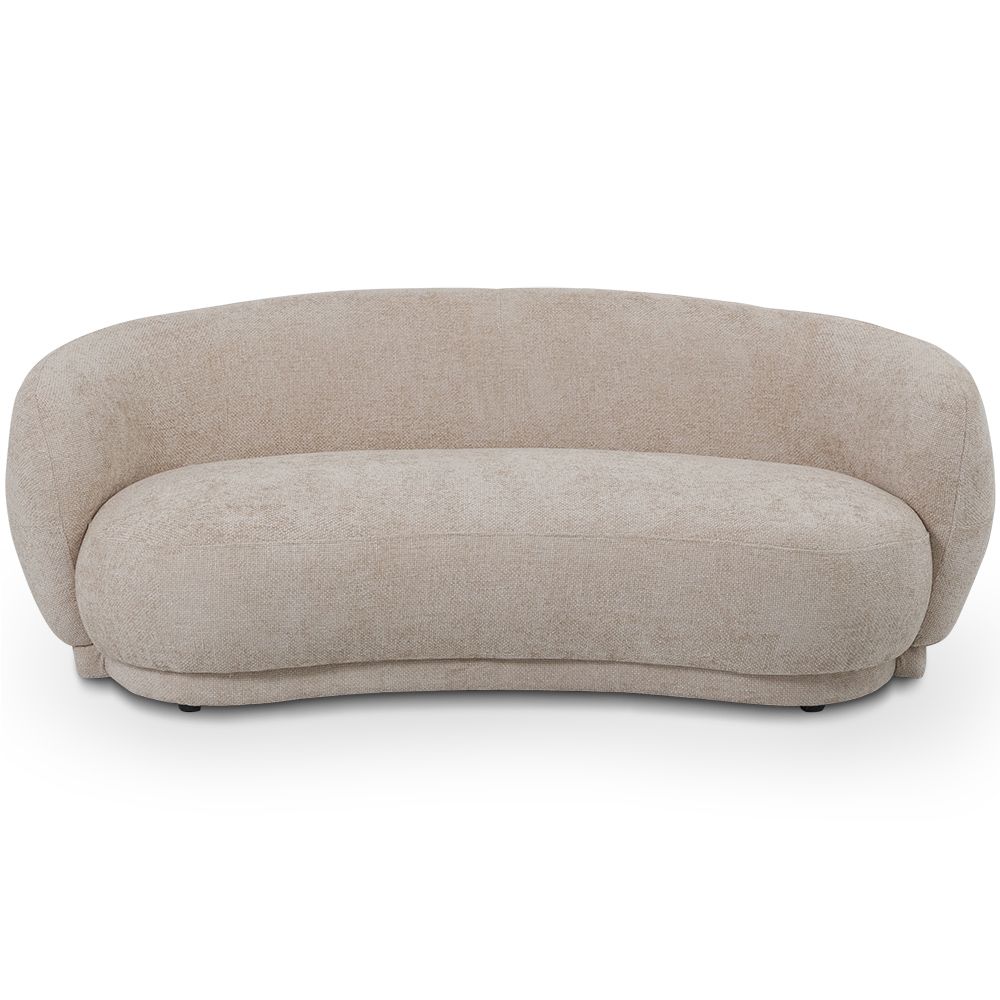 Divano Curvo di Design Stile Contemporaneo Rivestito in Chenille - Curvy image 8