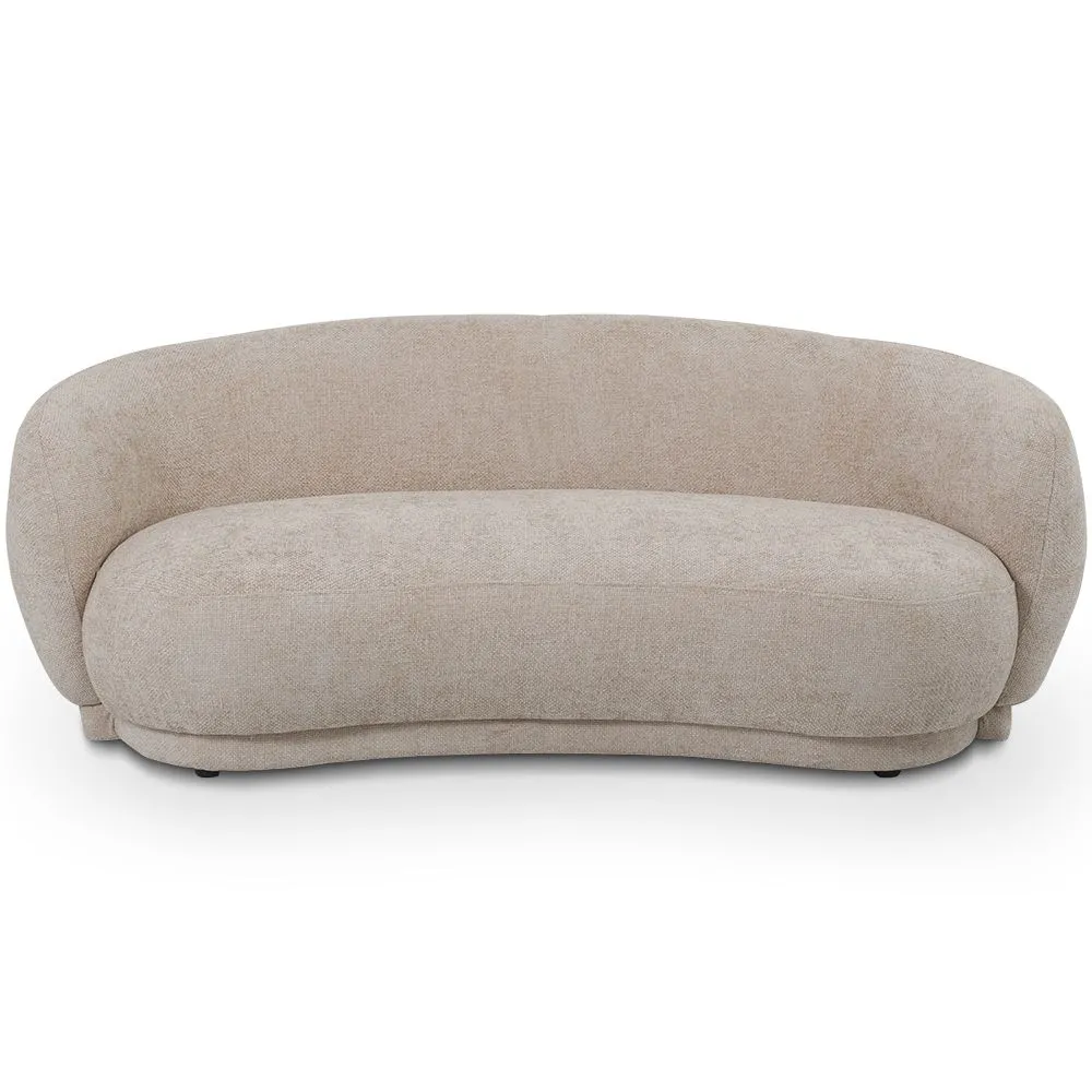 Divano Curvo di Design Stile Contemporaneo Rivestito in Chenille - Curvy image 8