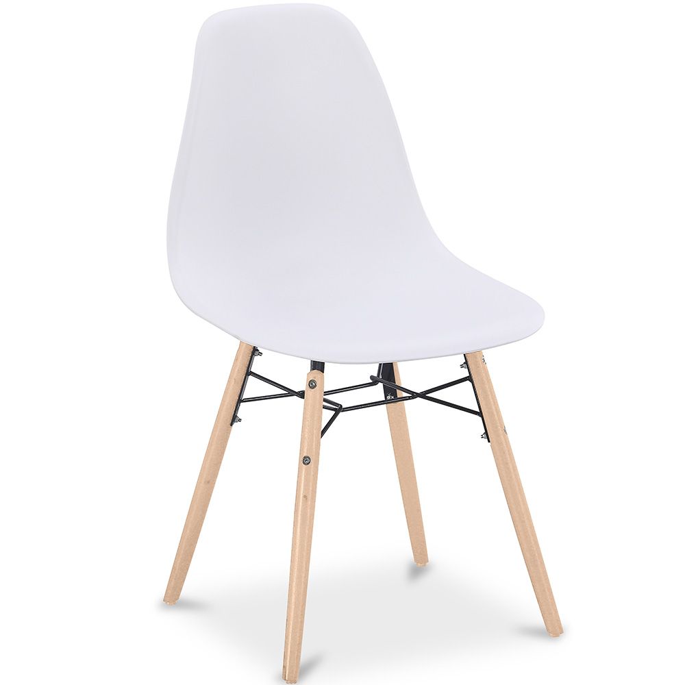 Sedia da Pranzo - Design Scandinavo - Gambe in Legno - Skögur image 8
