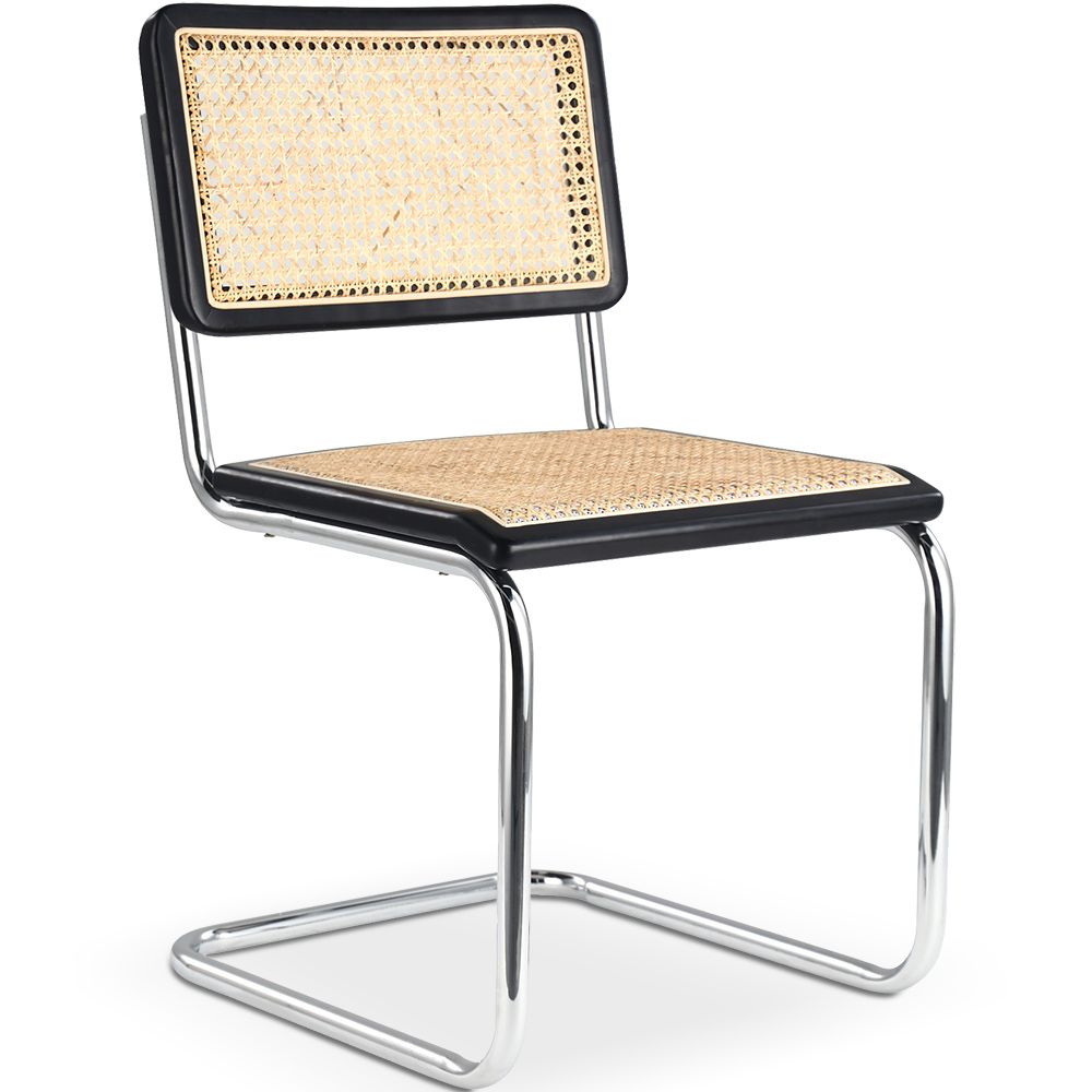 Sedia da Pranzo - Design Vintage - Legno e Rattan - Nuova Edizione - Bruna image 8