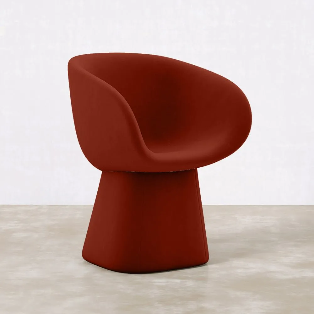 Poltrona di Design Scultoreo Imbottita - Per Hotel, Ristoranti e Spazi di Lusso - Ideali image 8