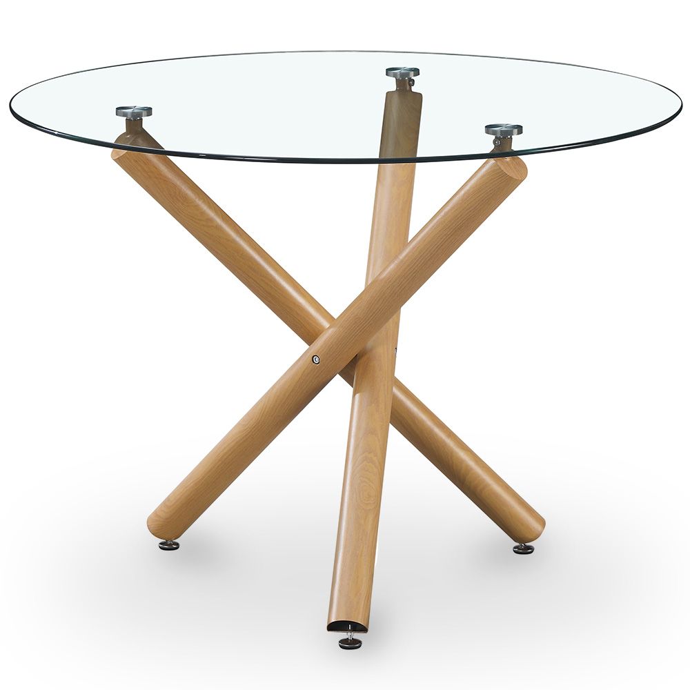 Tavolo da Pranzo Rotondo - Design Scandinavo - 4/5 Posti - Tesfa image 8