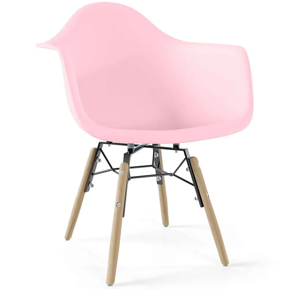 Sedia per Bambini Design Scandinavo - Gambe in Legno - Nordika image 8