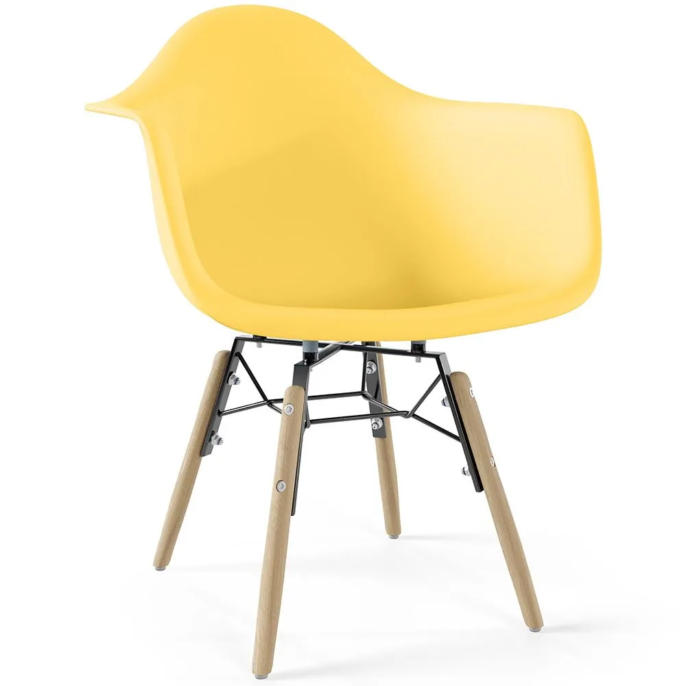 Sedia per Bambini Design Scandinavo - Gambe in Legno - Nordika image 8